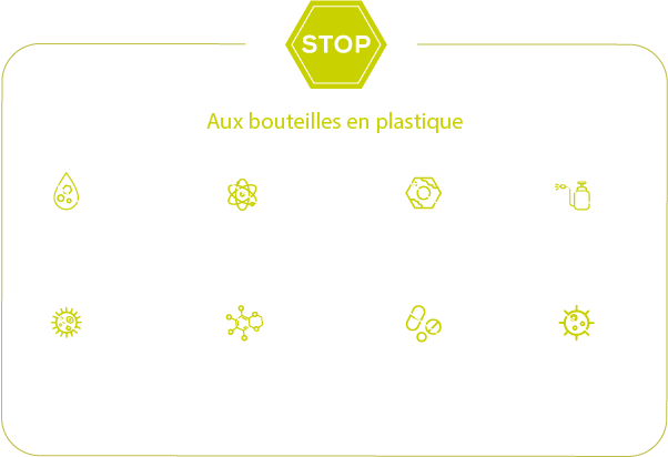 Stop aux bouteilles plastique image